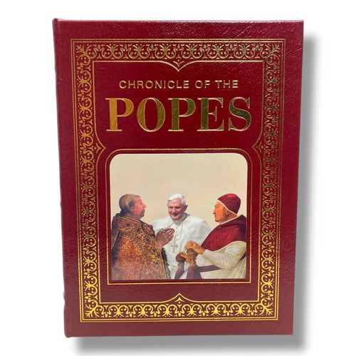 Chronicles of the Popes by Maxwell-Stuart, Thames & Hudson 2006 - Leather Bound - Picture 7 of 9