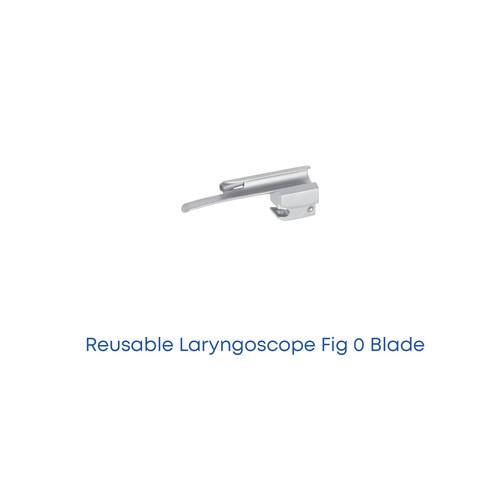 Integrated Laryngoscope Miller Blade Set Fiber Optic EMT Anesthesia Intubation - Picture 4 of 8