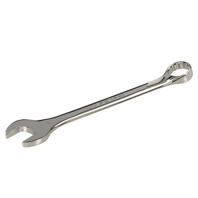 Silverline 28mm Combination Spanner – Fixed Head, Open & Ring Ends, Polished Chrome Vanadium 10 thumbnail image