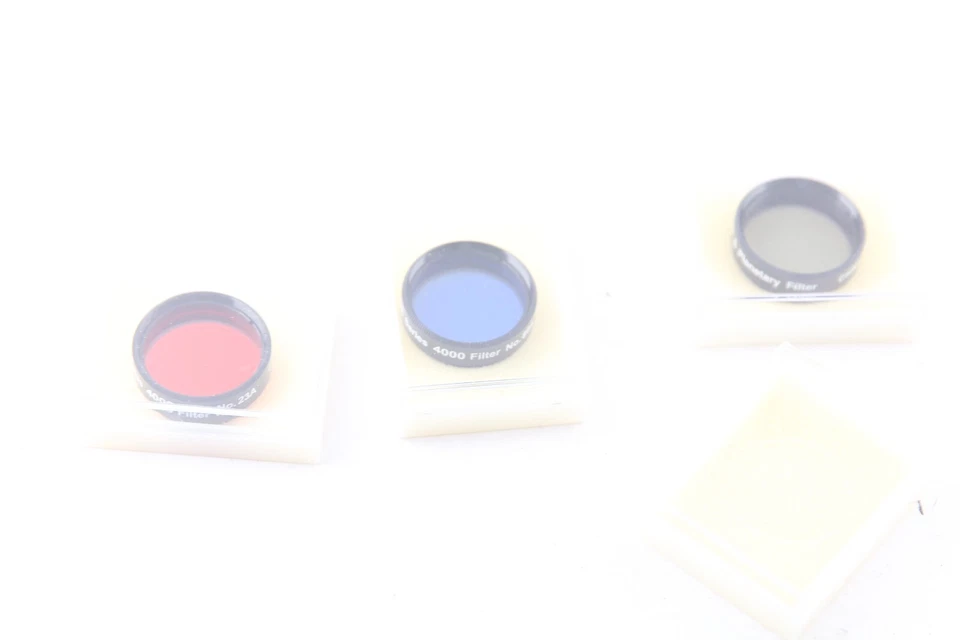 Meade color filter kit - No 23A, 80a, lunar &planetary filter for Telescope - Image 3 of 4