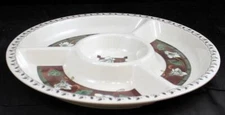 Pfaltzgraff Mission 1 Piece Flower Chip and Dip Set Melamine
