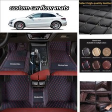 For Honda Accord Luxury Waterproof Custom All-weather Carpets Car Floor Mats