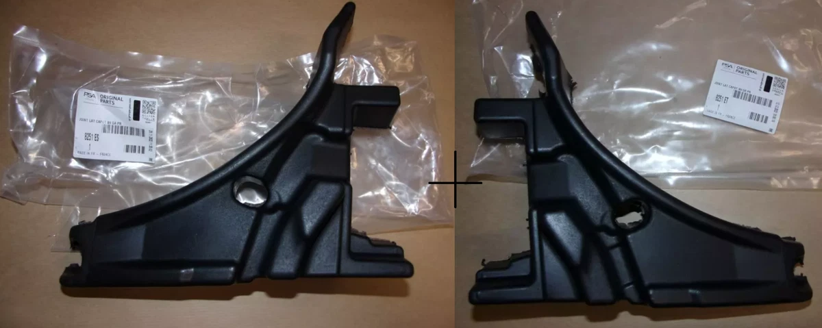 Lot De 4 Bavettes Pare-boue Pour Citroën Berlingo M (1996-2025) - Noir - Lavables
