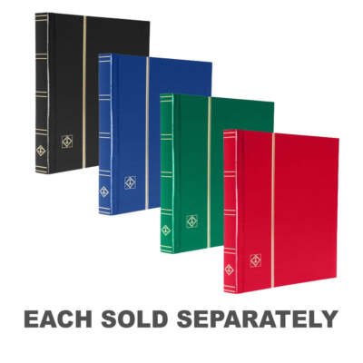 Brand New Quality Leuchtturm Basic Non-Padded A5 Stockbook with 32 Black Pages