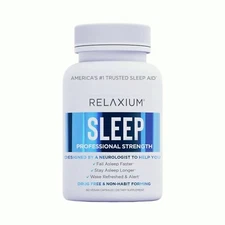 Relaxium Sleep Natural Dietary Supplement for Better Sleep - 60 Capsules