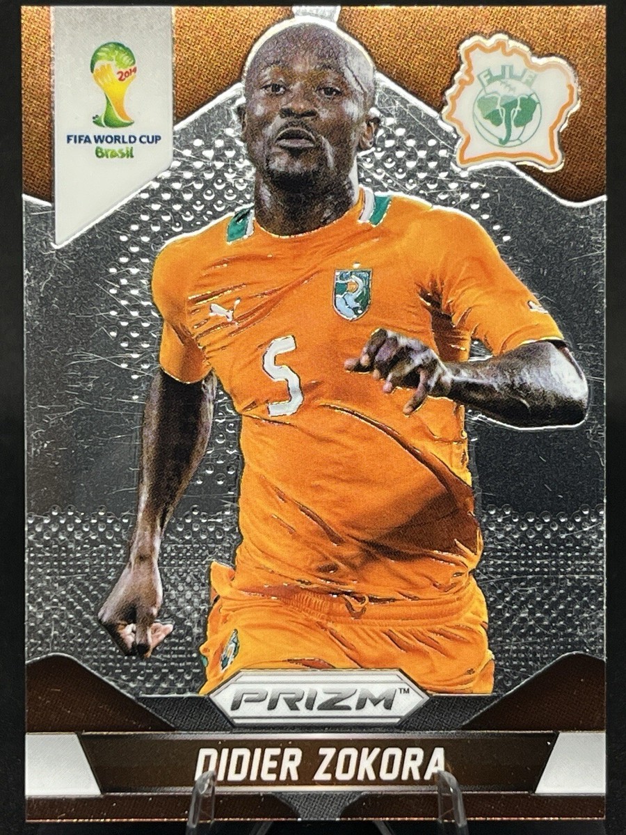 DIDIER ZOKORA 2014 Panini Prizm FIFA World Cup Brazil #58 Ivory