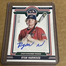 2022 Stars & Stripes Ryan Harwood Athlete Development Program Auto #240/499