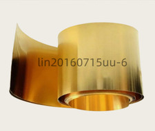 1pc Brass Metal Thin Sheet Foil 0.4 x 200 x 1000 mm