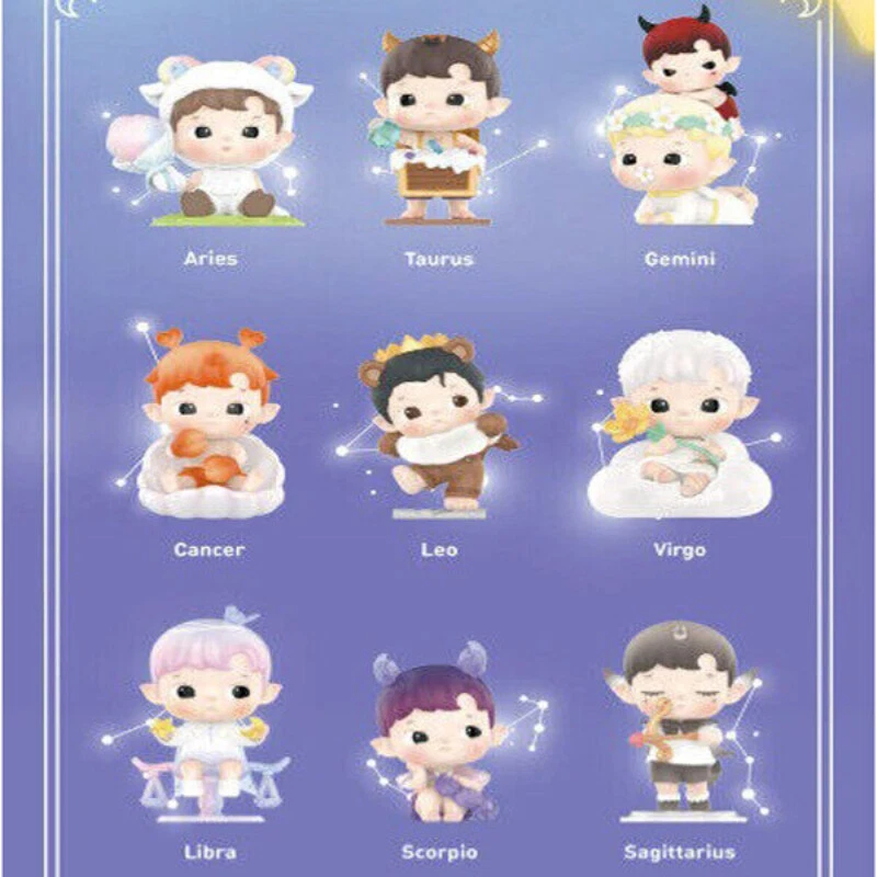 POP MART HACIPUPU The Constellation Series Blind Box Confirmed Figures Toy Gift - Image 3 of 4