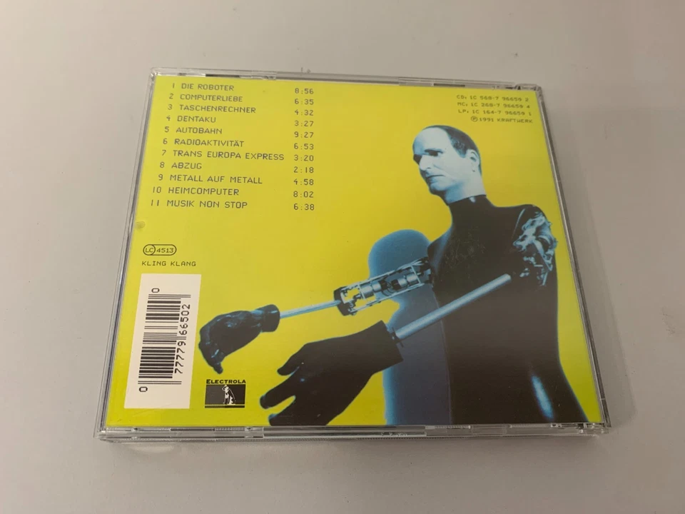 Kraftwerk – The Mix - CD © 1991 - Die Roboter,Radioaktivität,Autobahn.. - Bild 2 von 2