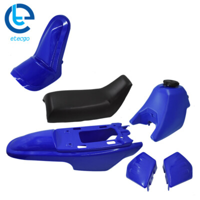 #ad #ad For Yamaha PW50 PY50 PW 50 NEW Plastic Fender Body Seat Gas Tank Kit Blue $35.00