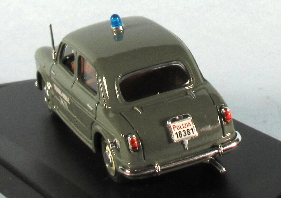 PROGETTO K Fiat 1100/103 Policía Italiana (Verde) Escala 1/43 Modelo Diecast ¡NUEVO! Foto 3 de 4