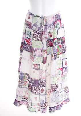 roberto cavalli Angels Mädchen Rock Gr 10 / 154 Sommerrock Skirt Jupe Mehrfarbig