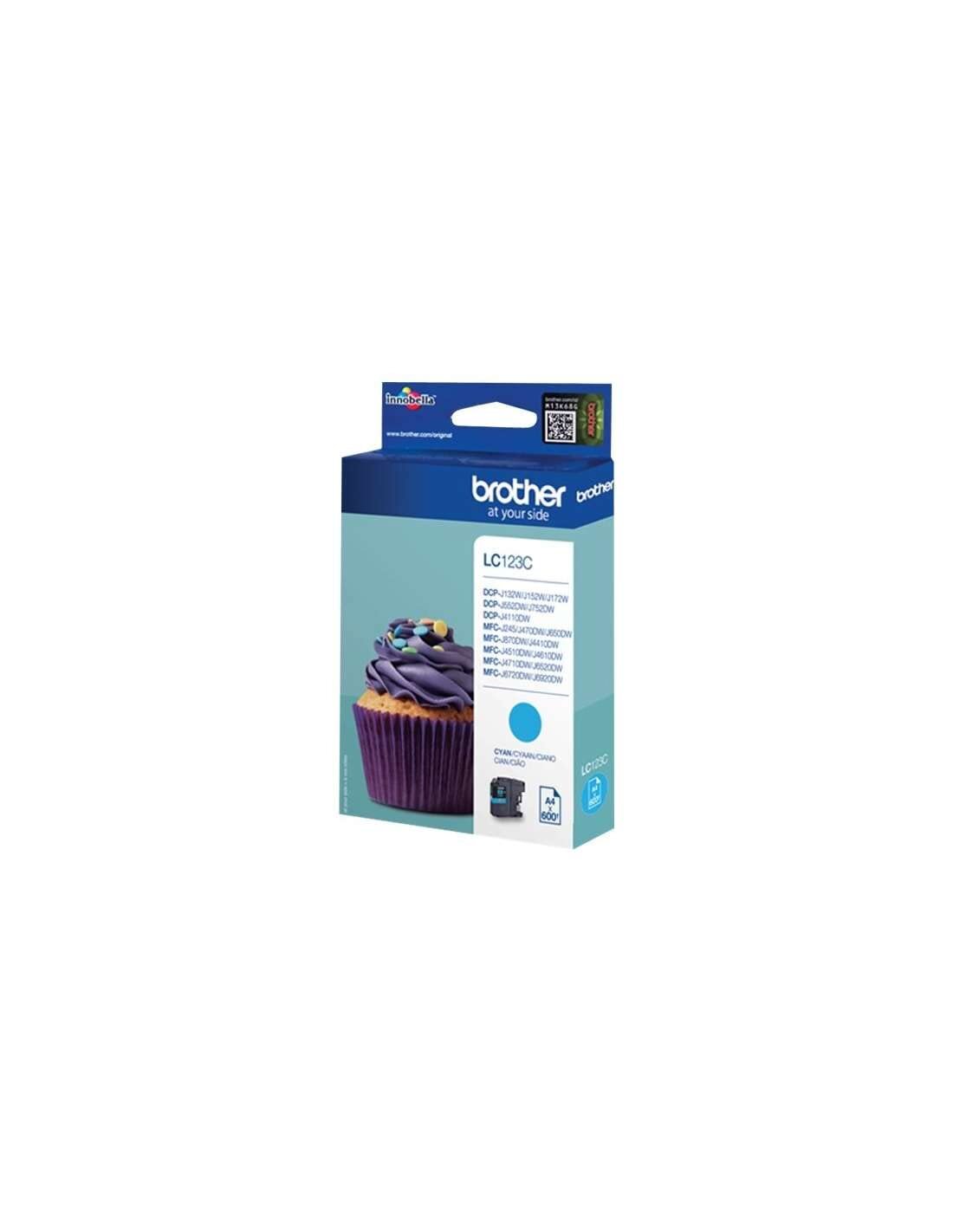 Original Ink Cartridge Brother Lc123 NUOVO