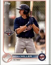 2022 Topps Pro Debut Noah Miller #PD-61 SN FCL Twins
