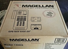 Magellan GPS NAV 5000 DX Bundle W/case Lanyard User's Guide Orig. Box Works