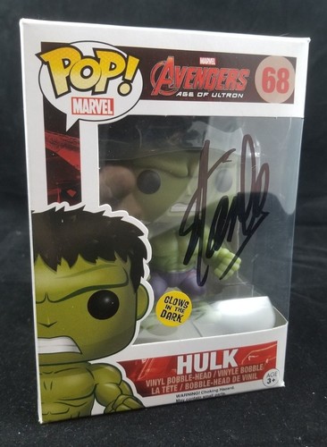 Funko Pop Hulk #68 Avengers Signed By Stan Lee Autographed Glows In The Dark Funko Pop Hulk #68 Avengers Signed By Stan Lee Autographed Glows In The Dark | Funko Pop | 2 Funko Pop Hulk #68 Avengers Signed By Stan Lee Autographed Glows In The Dark | Funko Pop