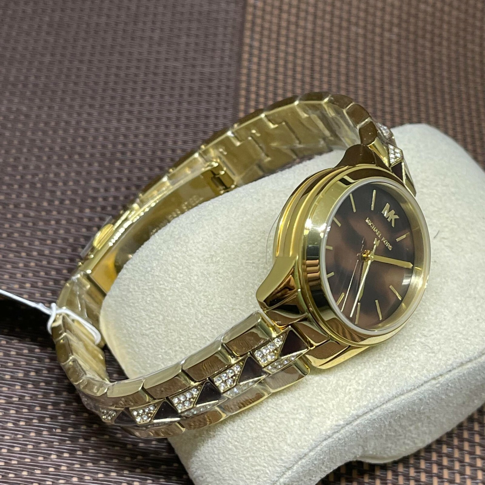 Michael Kors Ladies Petite Runway Mercer Gold-tone Watch - MK6855 for sale  online | eBay