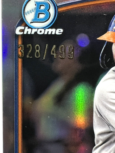 Wilyer Abreu 2023 1st Bowman U Chrome 1ST. RC ON CARD AUTO /499 BOSTON SHARP✨ - Bild 2 von 7
