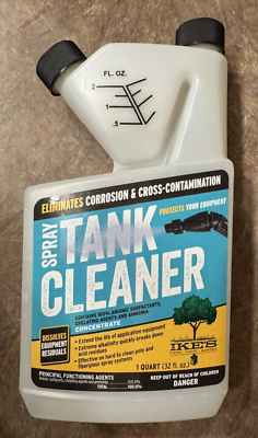 #ad #ad Ike#x27;s Spray Tank Cleaner Concentrate Equipement Residuals Dissolver 32 oz NEW $16.50