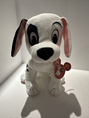 101 Dalmations Disney Patch 10  White Dog Plush Stuffed Animal Kohls Cares