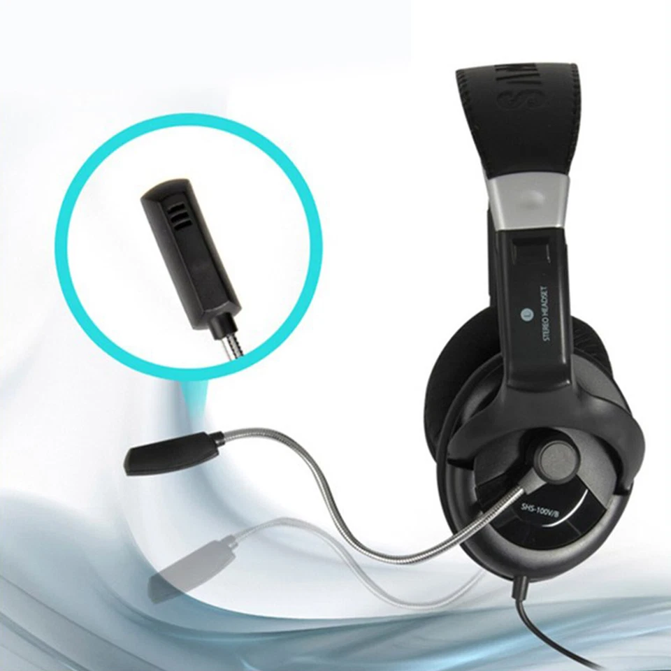 Samsung SHS100V/B Premium HiFi Stereo Headset with Mic Microphone Laptop ps4 - Image 3 of 4