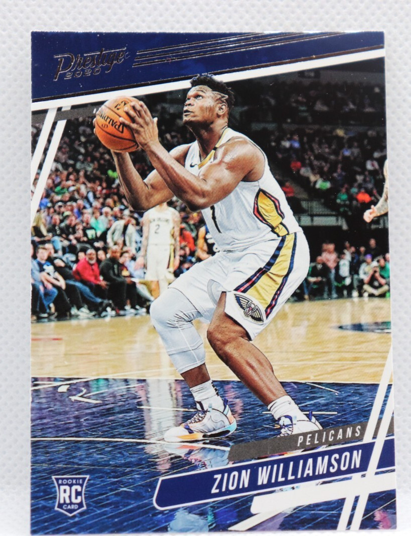 2019-2020 Chronicles Prestige Basketball RC Zion Williamson #60 Pelicans Rookie