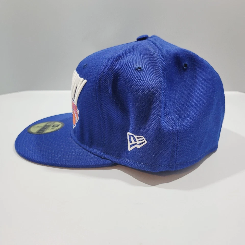 Gorra de baloncesto New York Knicks ajustada para hombre 7 3/8 azul Linsanity NBA Foto 2 de 4