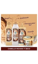 Garnier Fructis Hair Food Shampoo + Acondicionador + Mascarilla + Crema KIT