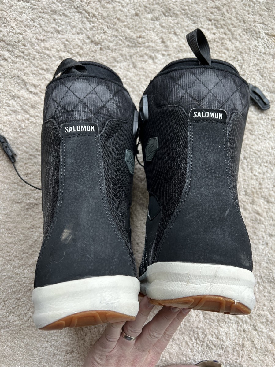 Salomon Launch BOA SJ Ballistic Snowboard Boots Mens Size 9.5 | eBay