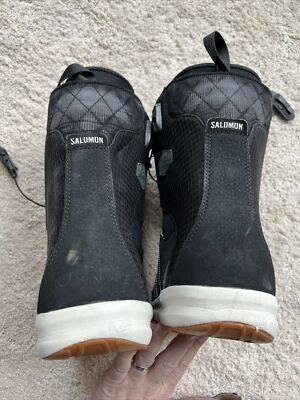 Salomon Launch BOA SJ Ballistic Snowboard Boots Mens Size 9.5 | eBay