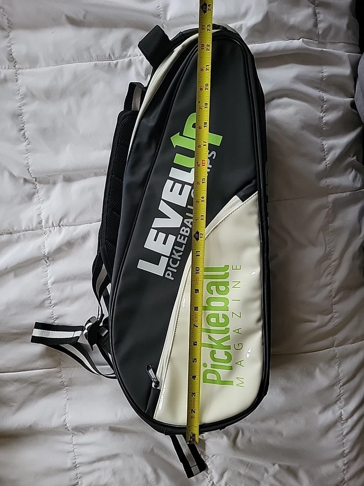 Pickleball Backpack Duffle Multizip Bag Magazine Level Up Pickleball Camps
