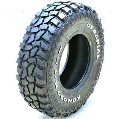 Tire GT Radial Savero Komodo M/T Plus LT 33X12.50R15 Load C 6 Ply MT Mud
