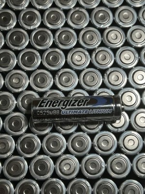 Energizer Ultimate Lithium AA Batteries 24 Count Bulk Brand New Exp 3/2050