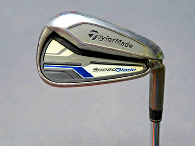 TaylorMade Speedblade Single 7 Iron Steel Stiff Flex Shaft RH 37.5''