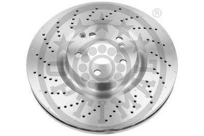 OPTIMAL BS-9186HC Bremsscheiben (2x Stück) vorne für MERCEDES C-KLASSE Coupe (C2