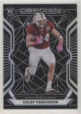 2020 Panini Obsidian Rookies Electric Etch Purple /100 Colby Parkinson #184 n1u