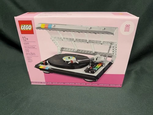 LEGO 40699 Retro Record Player Exclusive Collectible Set Sealed New