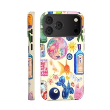 European Art Collage iPhone 17 Pro Max Case, Waterproof & Shockproof Cover