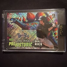 Ben Rice - 2024 Wild Card Dino-Might 1/3  Rookie Card New York Yankees