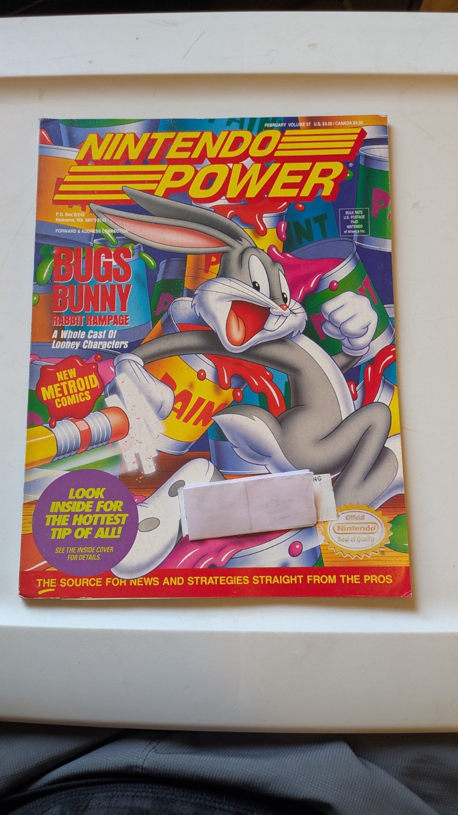 Nintendo Power Magazine Volume 57 February 1994