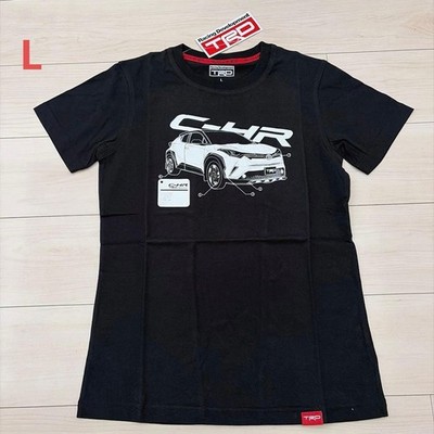 TOYOTA C-HR TRD T-Shirt L Size Rare Official Licensed Collectible