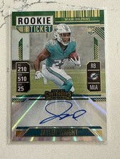 2024 Panini Contenders Jaylen Wright #132 Rookie Ticket On Card Variation Auto