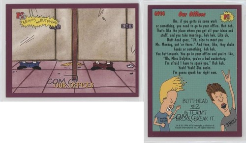 1994 Topps Beavis and Butt-Head UK Our Offices #6914 6ic - 第 3/3 張圖片