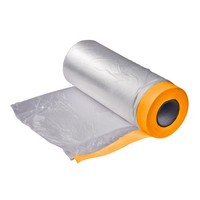 Fineline Malerband Klebeband Kreppband Mit Folie Abdeckfolie 270 Cm X 16 M