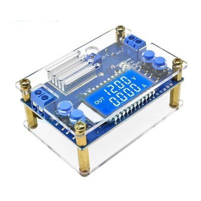 DC Adjustable Constant Voltage Current Step-Down Buck Power Converter with Case