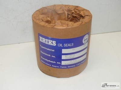 NEW/ORIGINAL PACKAGING ERIKS OIL Seals GV NBR 80x100x10 Stock No. 10009096
