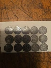 15 1/10th Oz .999 Silver Monarch Coins PURE Fractional Silver