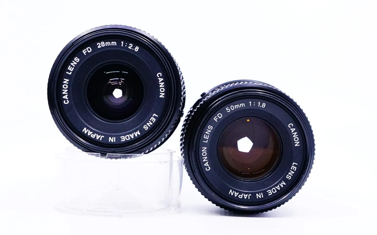 Canon FD Camera Lenses Manual 28mm Focal for sale | eBay