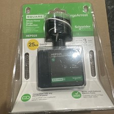 Square D Whole Home 25kA Surge Protection - Black HEPD25  NEW A3 2000